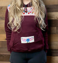 Flora Pullover - Burgundy