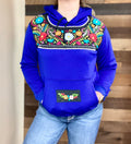 Flora Pullover- Blue