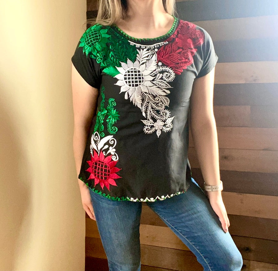 Tricolor Blouse