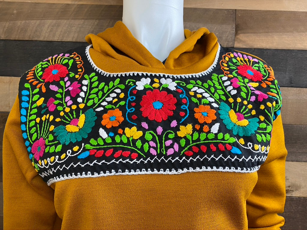 Flora Pullover- Mustard