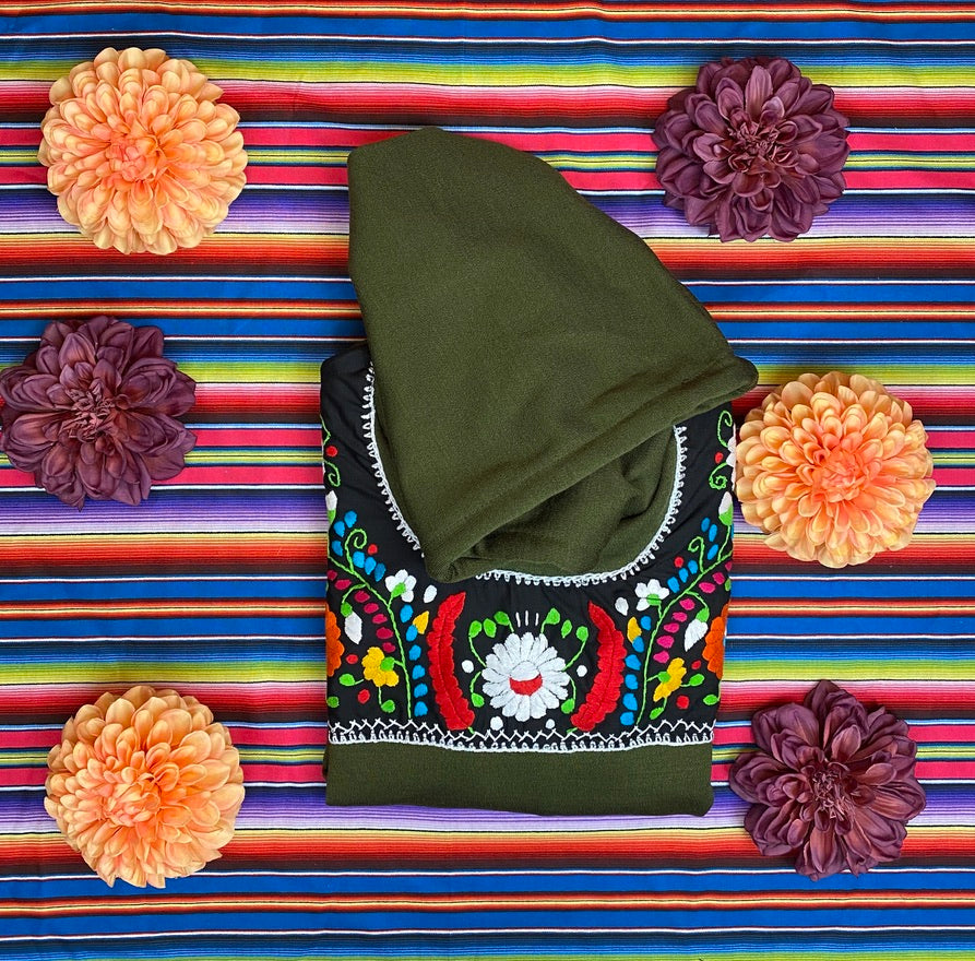 Flora Pullover - Olive