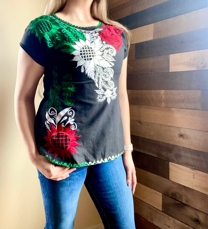 Tricolor Blouse