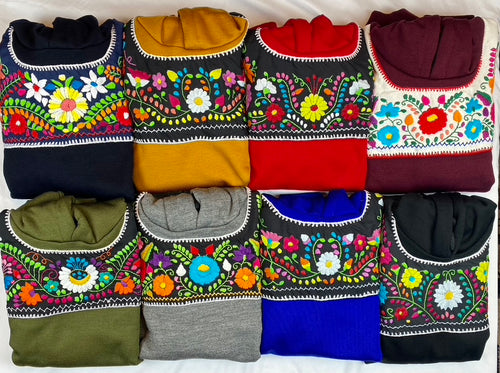 Flora Pullover - Burgundy