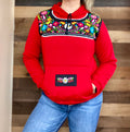 Flora Pullover - Red