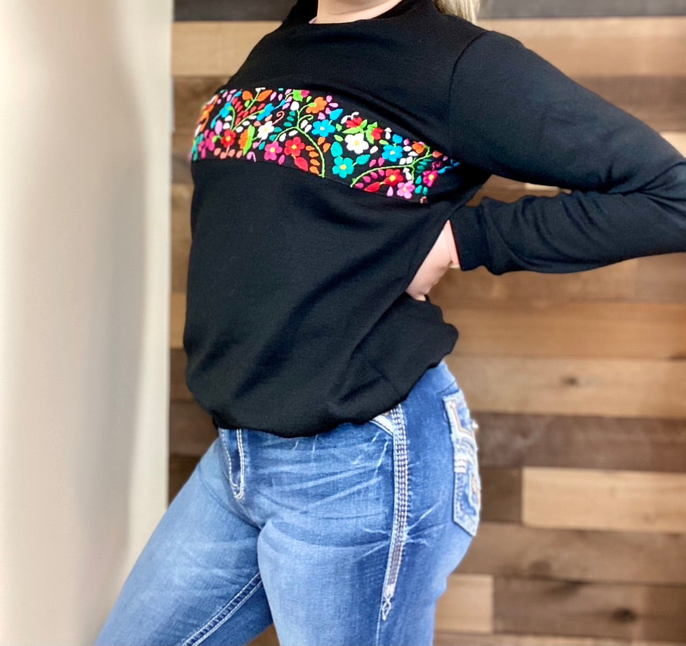 Flora Sweater - Black