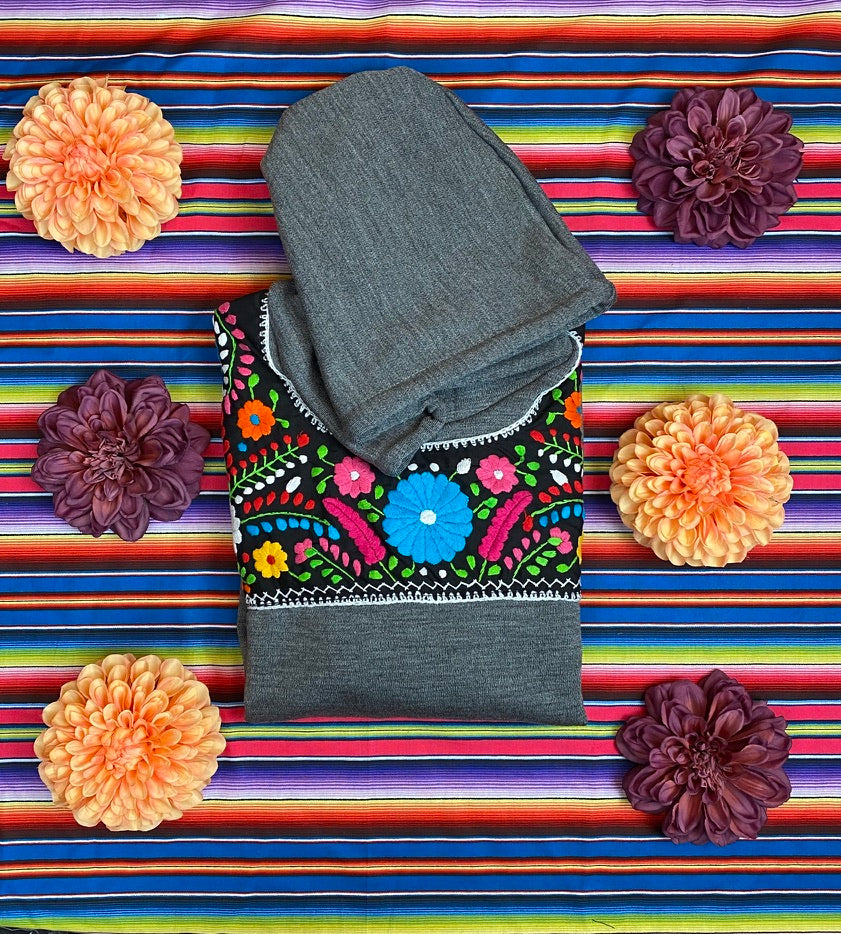 Flora Pullover - Grey