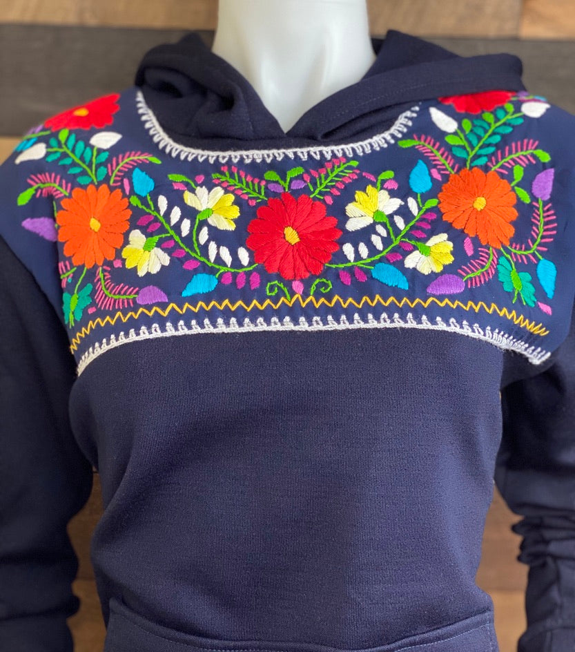 Flora Pullover - Navy