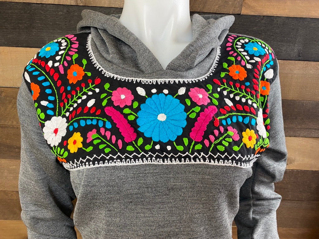 Flora Pullover - Grey