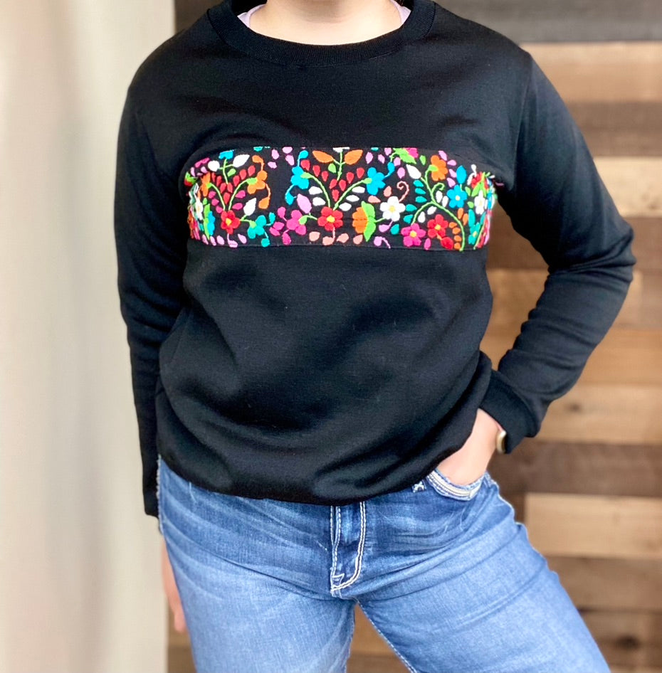 Flora Sweater - Black