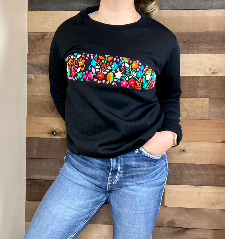 Flora Sweater - Black